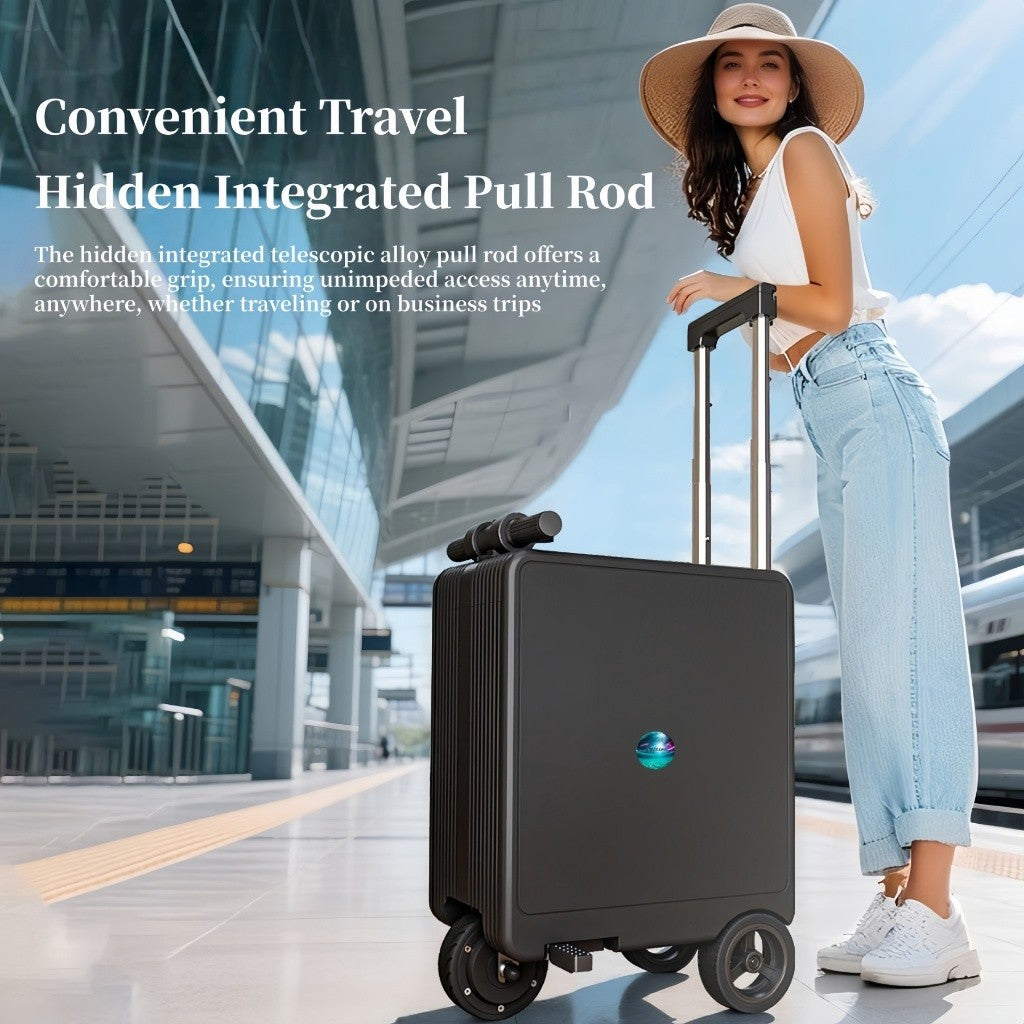 Smart Electric Ride-On Suitcase | Cabin Size Travel Scooter Luggage