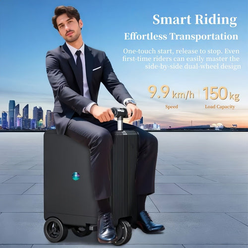 Smart Electric Ride-On Suitcase | Cabin Size Travel Scooter Luggage