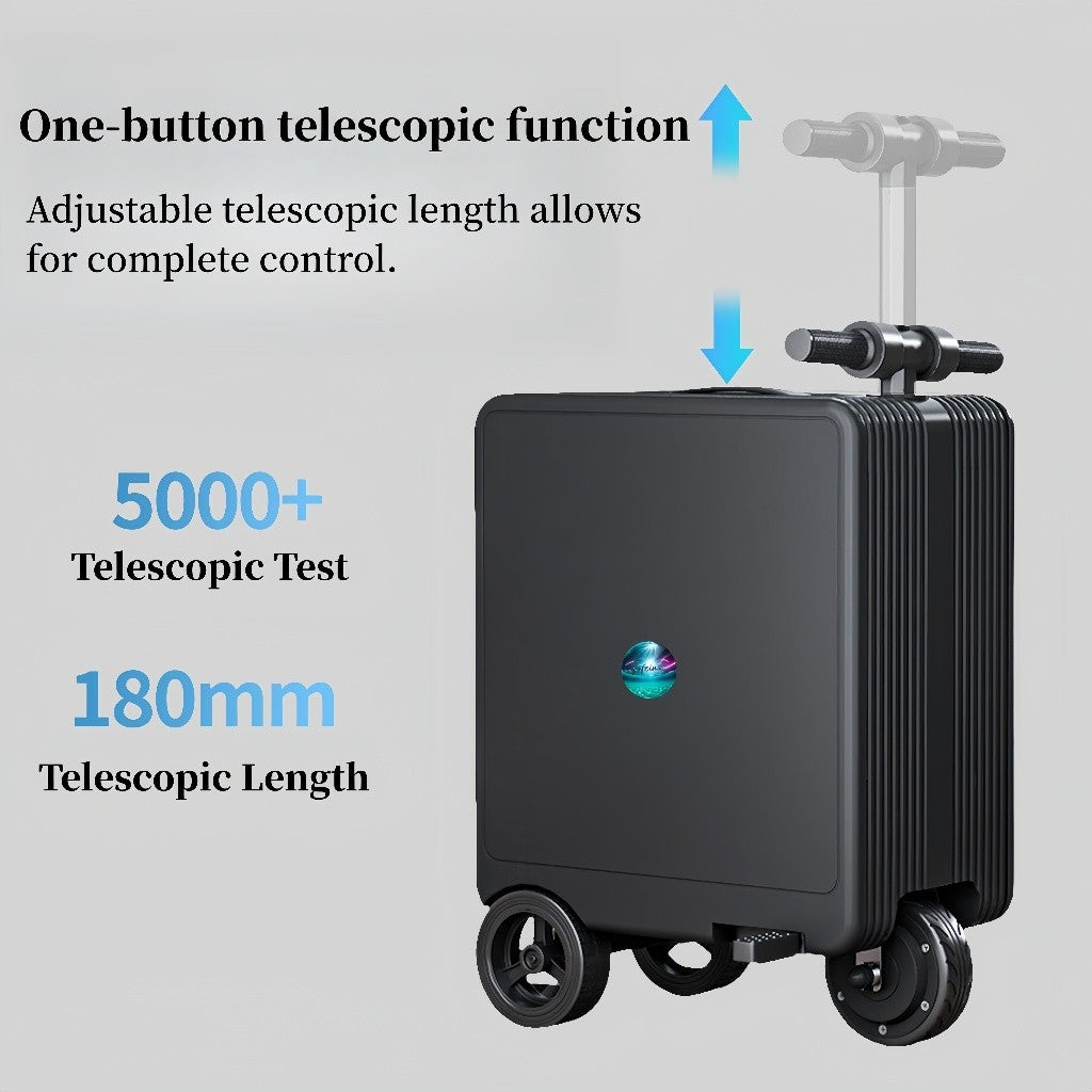 Smart Electric Ride-On Suitcase | Cabin Size Travel Scooter Luggage
