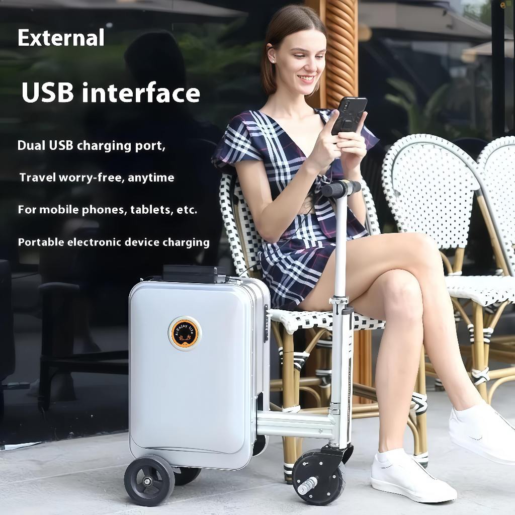 Electric luggage controls
