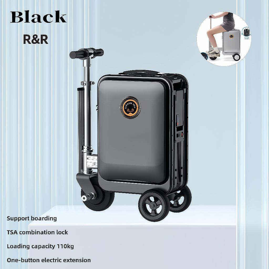 [SG Stock] Electric Rideable Luggage Smart Scooter Suitcase – Airline Cabin Size
