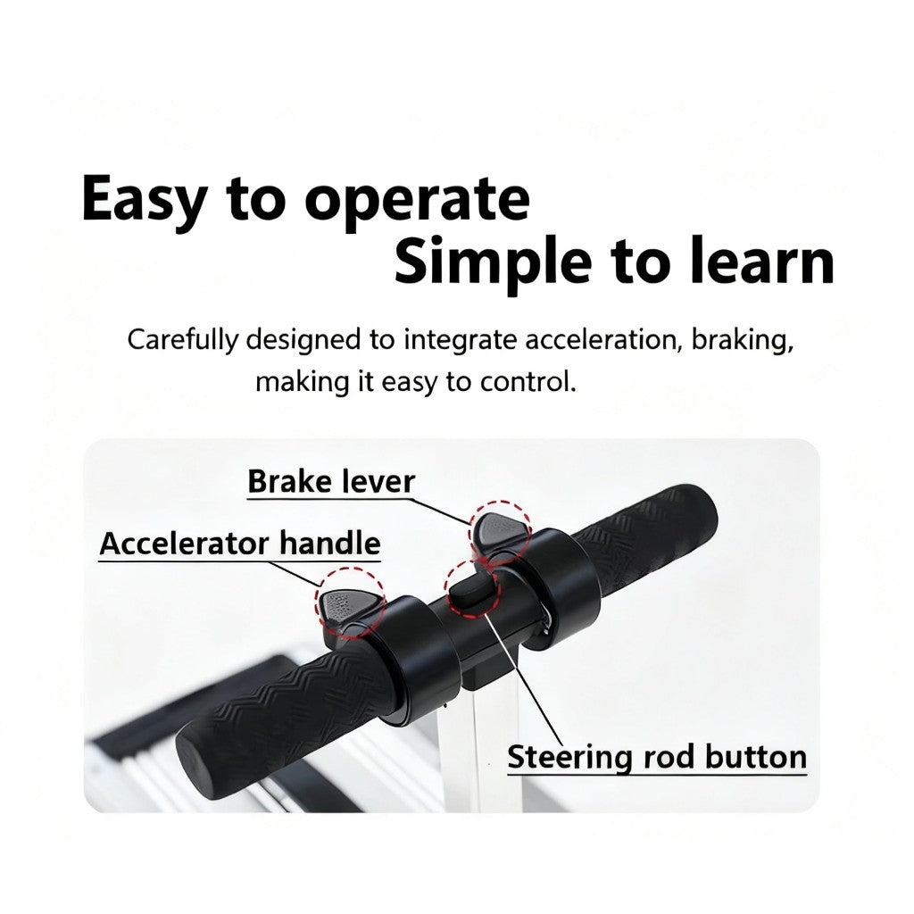 20L Smart Electric Luggage Ride-On Luggage Cabin Size Suitcase Riding Luggage