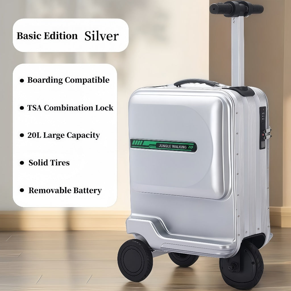 [SG Stock] Electric Rideable Luggage Smart Scooter Suitcase – Airline Cabin Size