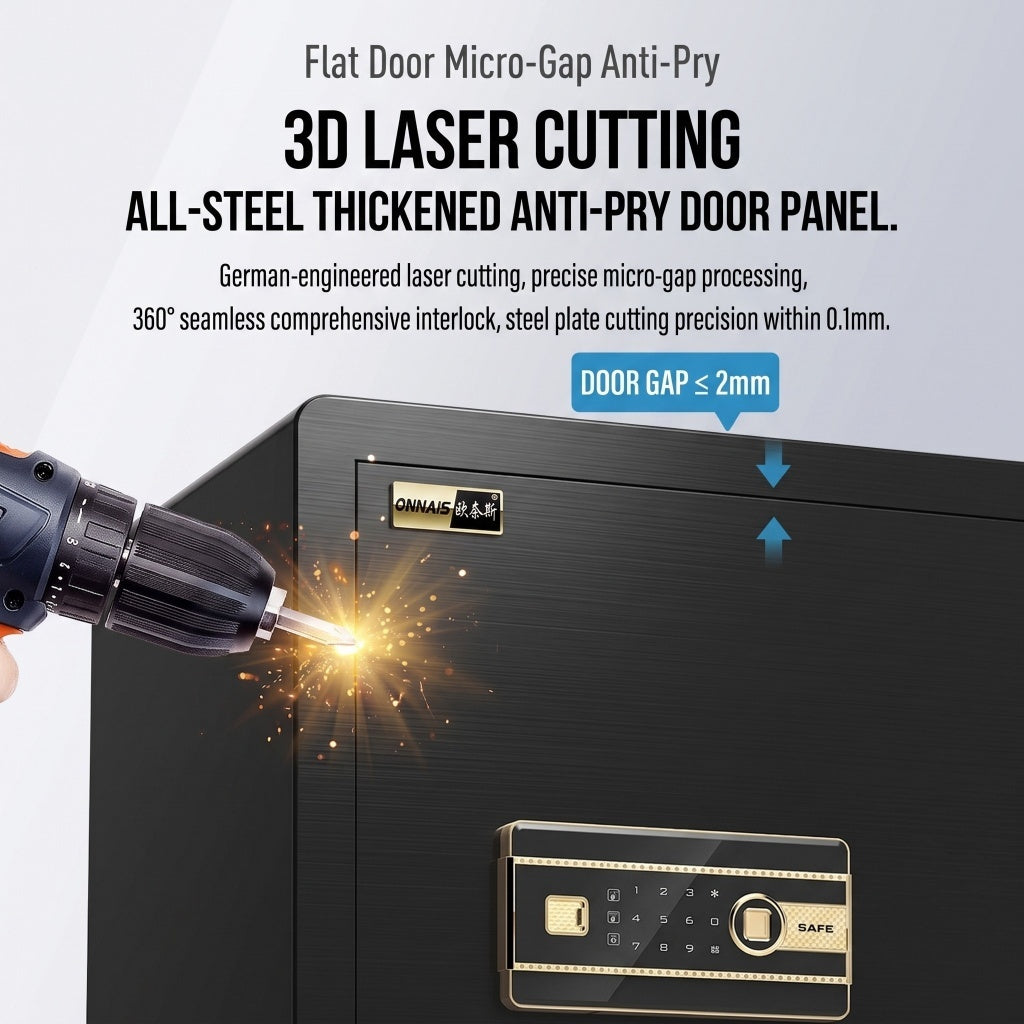 Large safe fingerprint technology
