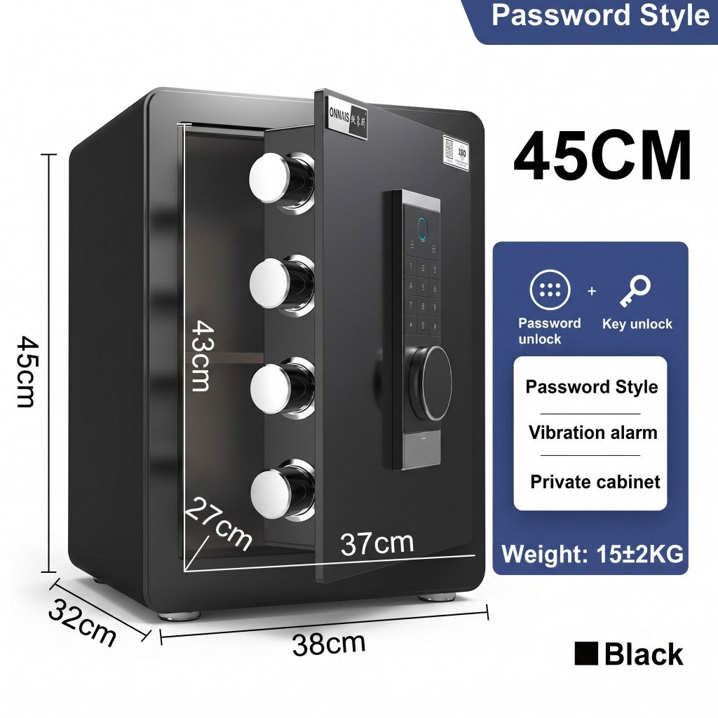 [SG Stock] 20–150CM Digital Safe Box – Password & Fingerprint Security Locker