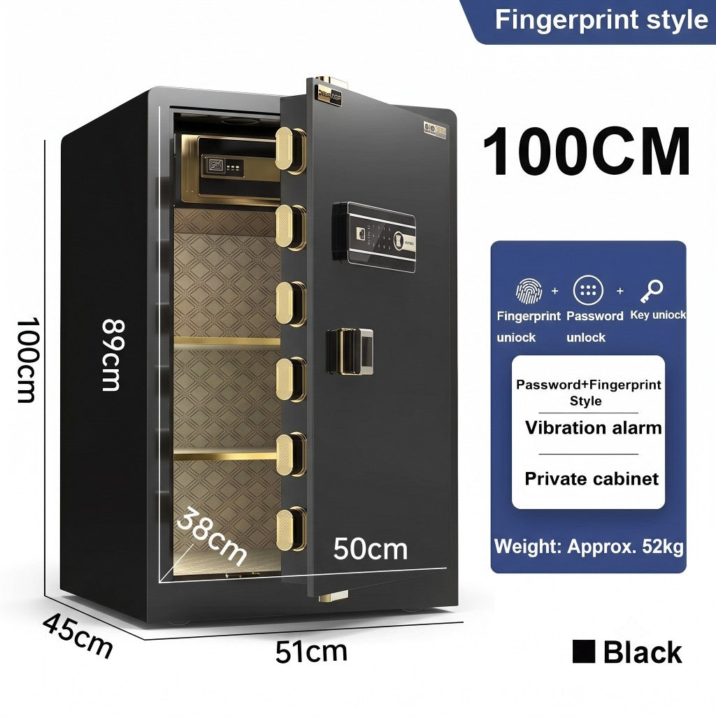 [SG Stock] 20–150CM Digital Safe Box – Password & Fingerprint Security Locker