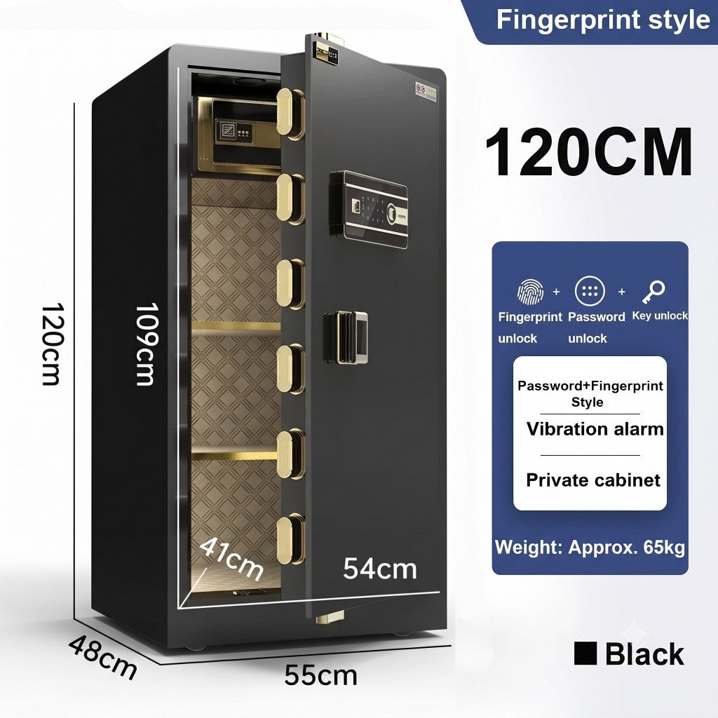 [SG Stock] 20–150CM Digital Safe Box – Password & Fingerprint Security Locker