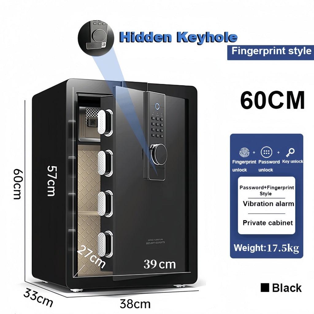 [SG Stock] 20–150CM Digital Safe Box – Password & Fingerprint Security Locker