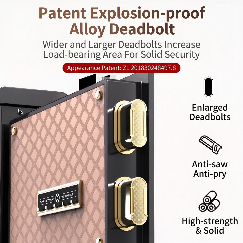 Large safe smart alarm