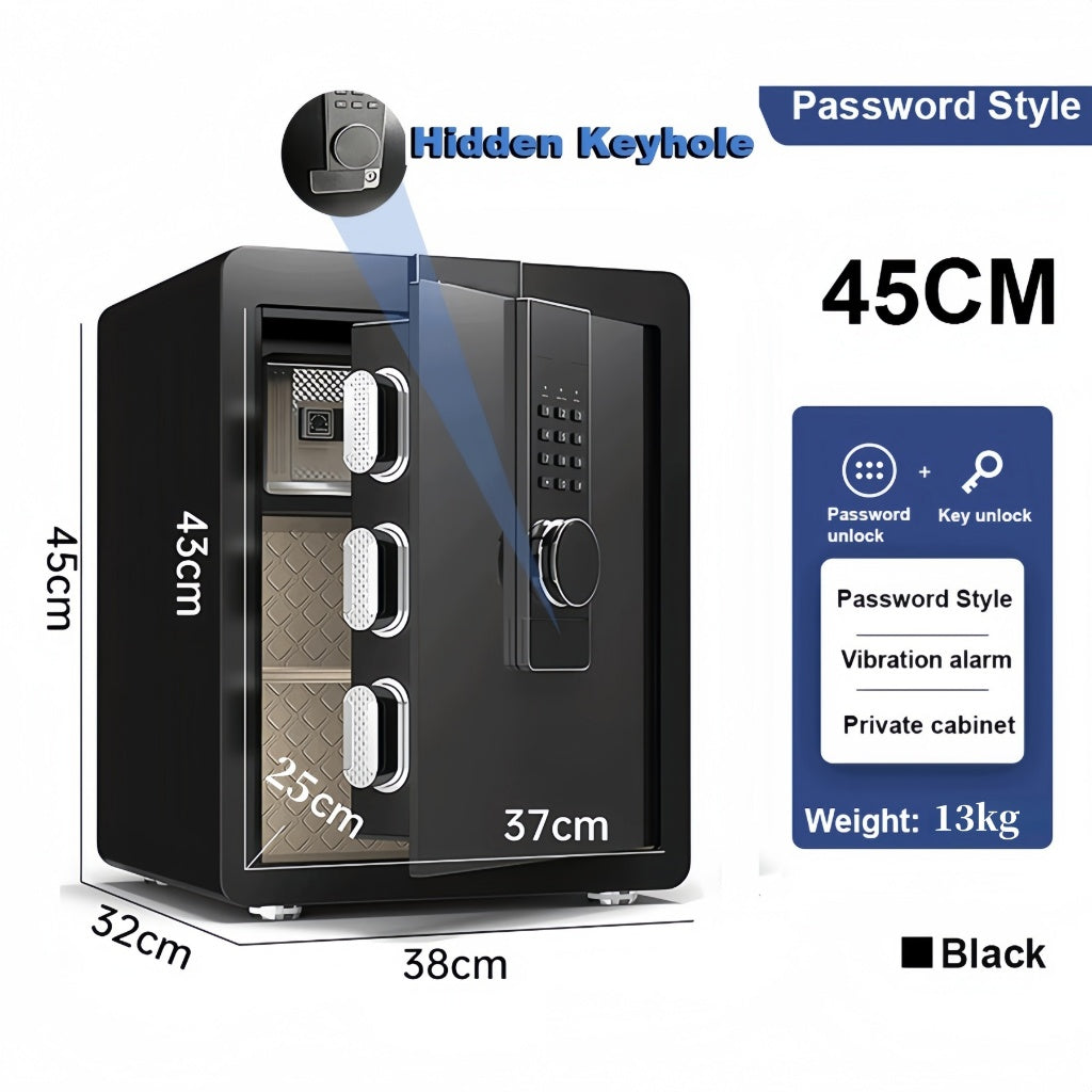 [SG Stock] 20–150CM Digital Safe Box – Password & Fingerprint Security Locker