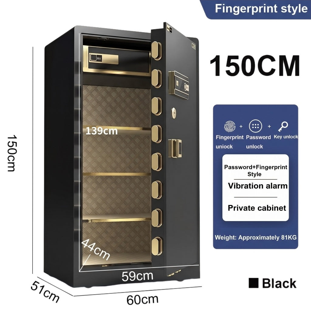 [SG Stock] 20–150CM Digital Safe Box – Password & Fingerprint Security Locker