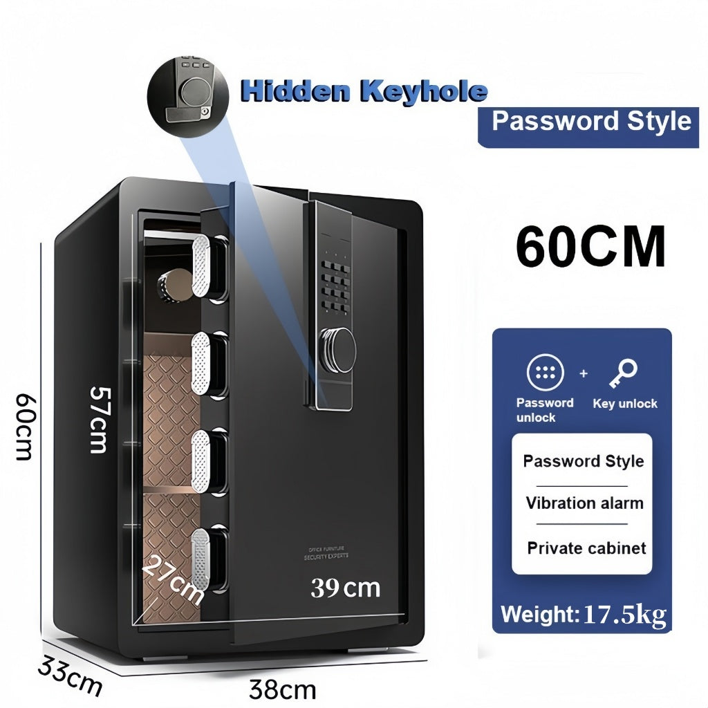 [SG Stock] 20–150CM Digital Safe Box – Password & Fingerprint Security Locker