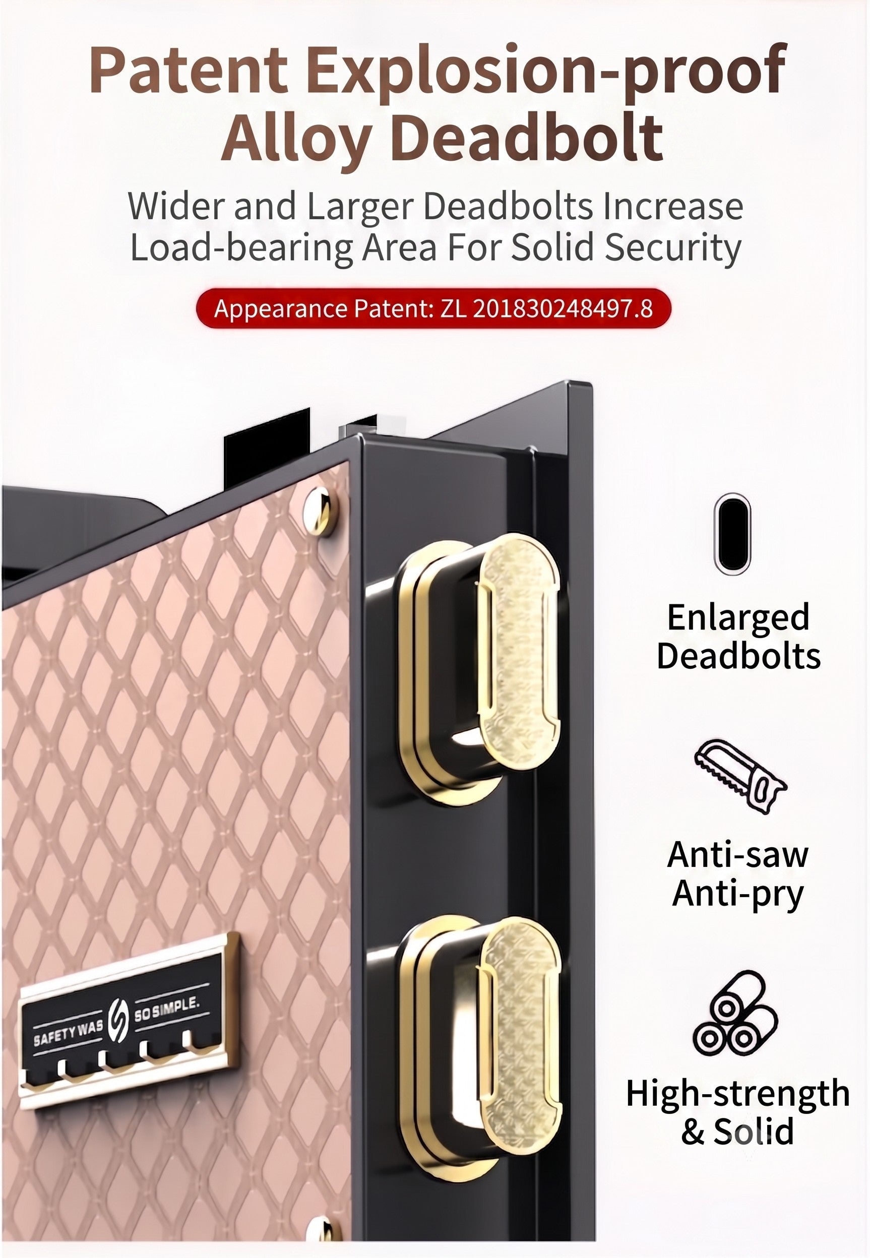 Large safe detail 7